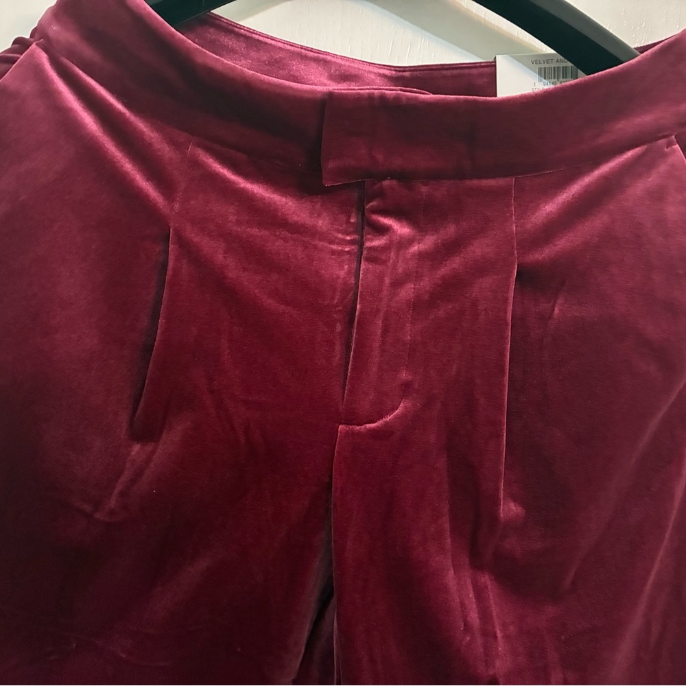 INC International Concepts Men's Corduroy Pants in Deep Red